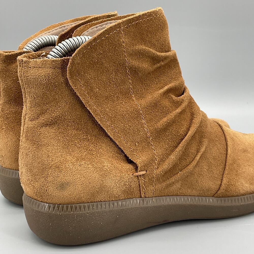 NEW Munro Women’s Scout Slouchy Ankle Boots Brown Size 6.5M - Picture 7 of 11